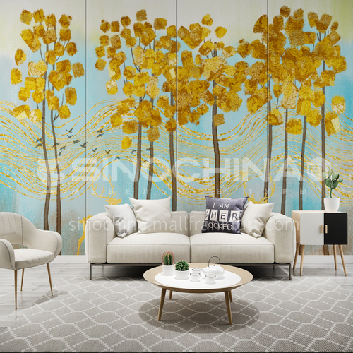 Beautiful Tree design Customized Background Wall BGW174